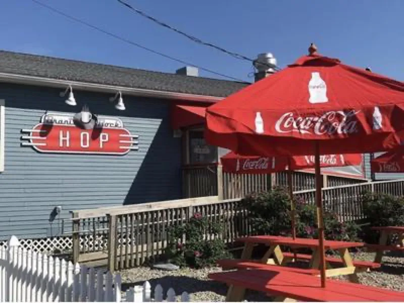 Brant Rock HOP exterior on Ocean Street, Marshfield MA